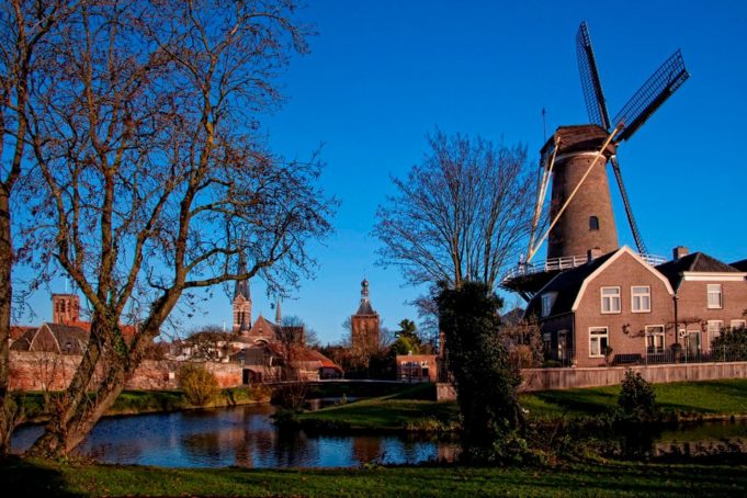 Windmill 'The Hope' in Culemborg (Gelderland)