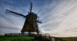 Windmill 'The North' in Oosterend (Texel)