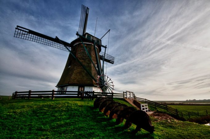 Windmill 'The North' in Oosterend (Texel)