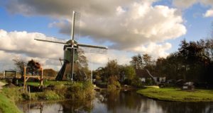 Windmill 'De Trouwe Wachter' in Tienhoven (Utrecht)