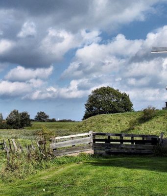 Windmill 'De Koe' in Veere (Zeeland)