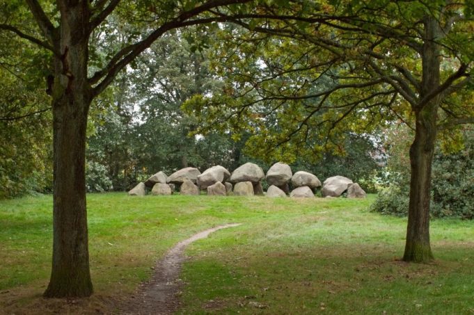 mysterious megalithic stone graves in Drenthe