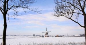 Windmill 'De Jonge Held' in Leegkerk (Groningen)