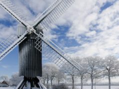 Windmill 'Ter Haar' in Ter Apel (Groningen)