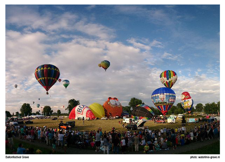 Dicht lotus Goederen Hot air balloon festivals in the Netherlands | Heavenly Holland