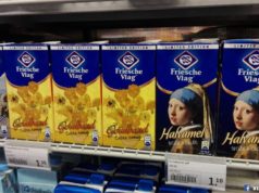 Did you know that dairy brand Friesche Vlag adorned their cartons of coffee creamer with Dutch classic paintings?