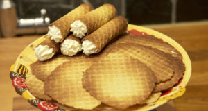 Did you know that 'nieuwjaarsrolletjes' (New Year rolls) are crispy waffles filled with sweet whipcream, traditionally eaten on New Year's Day?