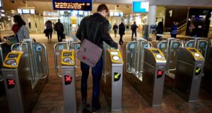 Did you know that as of tomorrow you need an OV chip card or ticket with QR code to open the gates at Amsterdam Central Station? For passengers with a printed or mobile ticket there are special gates with a barcode reader.